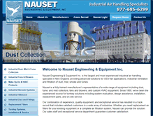 Tablet Screenshot of nauset-eng.com